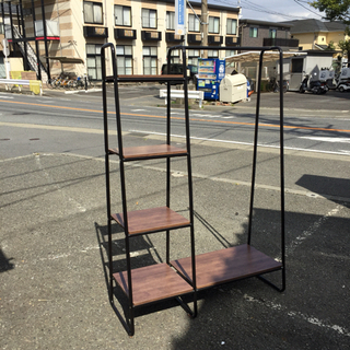 ★特価！！★ 洋服ラック ハンガーラック 棚板グラ付き有でお安く！の画像