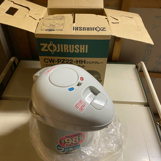いただきものの電気エアーポット　20年物の新品ですの画像