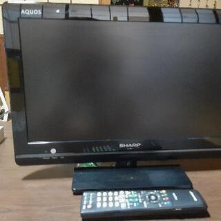 TVと録画機(別売り可、10/5まで、10/6廃棄)