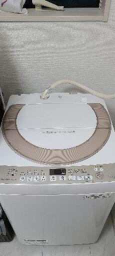 【決定済】SHARPの洗濯機7kg(2016年製)【引取に来れる方限定】