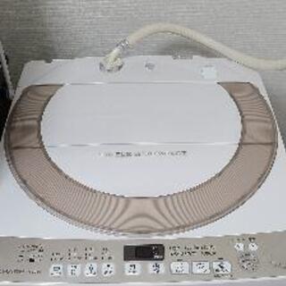 【決定済】SHARPの洗濯機7kg(2016年製)【引取に来れる...