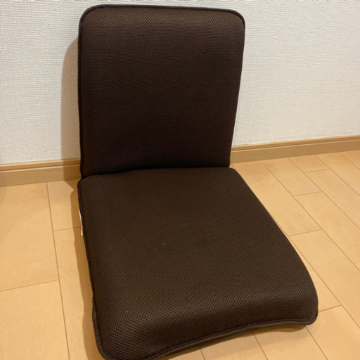 茶色い　リクライニング座椅子　美品
