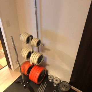 バーベルダンベル210kgセット