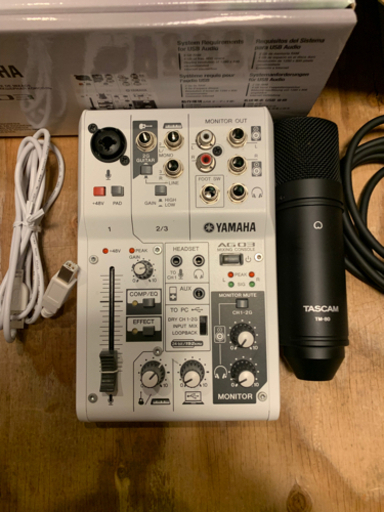 YAMAHA AG03美品 LIVE配信に！