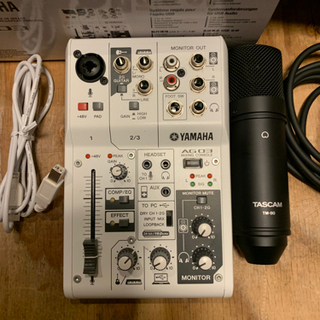 YAMAHA AG03美品 LIVE配信に！の画像