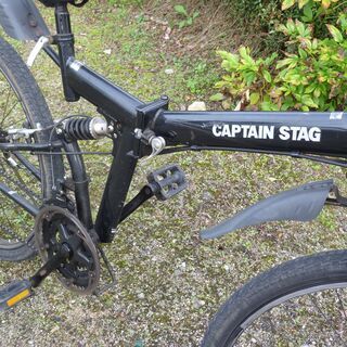 Captain Stag 26inch.折りたたみマウンテンバイク！の画像