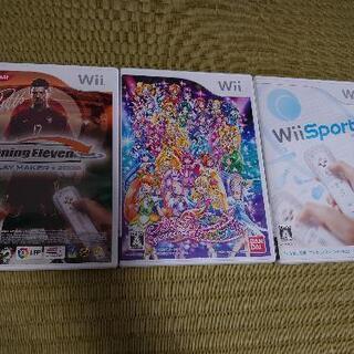【取引決定】Wii ブラック ソフト3本セットの画像