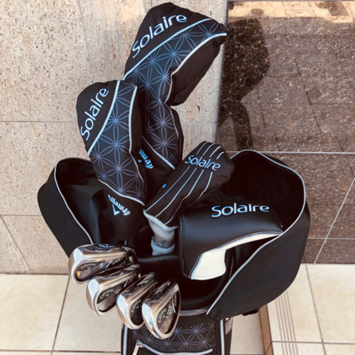 現行品★超美品★【キャロウェイ ソレイル】クラブセット(8本セット) レディス