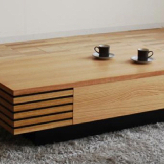 美品！引き出し付き　センターローテーブル　高級 モリタインテリア...