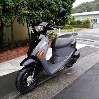 スズキ　レッツ4　中古実動バッテリーフル充電済み　前後新品交換後...