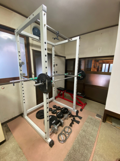 パワーラック一式　筋トレ用品