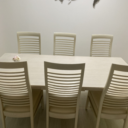ダイニングテーブルセット　6人