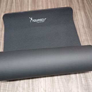 【Syourself】NBRヨガマット サイズ/H1800*W600*D10(mm) 収納バッグ/ゴムバンド付き ピラティス エクササイズマット【ス・ユアセルフ】の画像