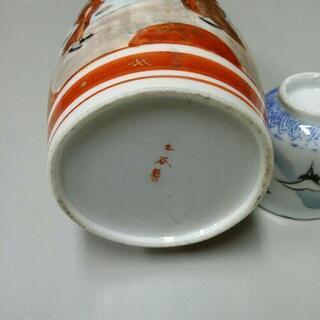【さらに値下げ】アンティークとっくりとおちょこの画像