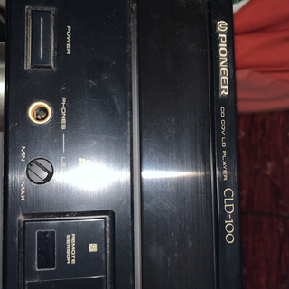 PIONEER CD CDV LD PLAYER  ジャンク品の画像