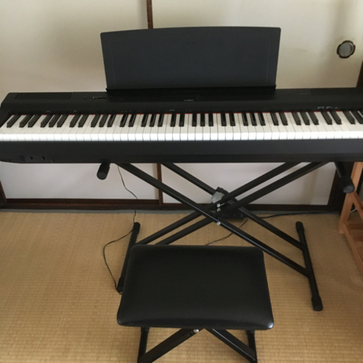 ヤマハデジタルピアノ2019年製　美品　台セット