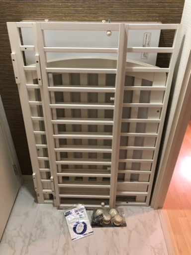 【美品】KATOJIベビーベッド 敷布団付き