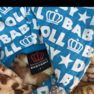 BABYDOLL  ヒョウ柄ミッキーポンチョ  の画像