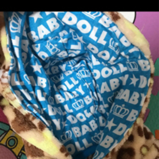 BABYDOLL  ヒョウ柄ミッキーポンチョ  の画像