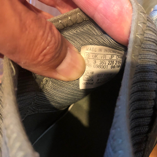 サッカートレーニングシューズ 22cm adidas PREDETOR　グリーンの画像