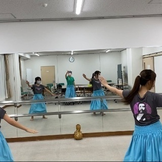 土曜日の午前中は大泉学園でフラダンスの画像