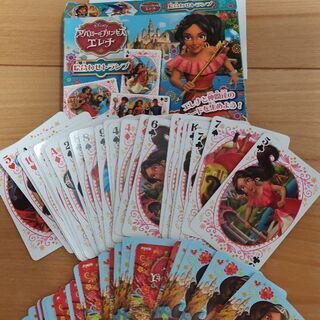 ★エレナ★グッズ　4点セット　【絵本、トランプ、マジカルブック、お弁当袋】　ディズニー　プリンセス　本　雑誌の画像