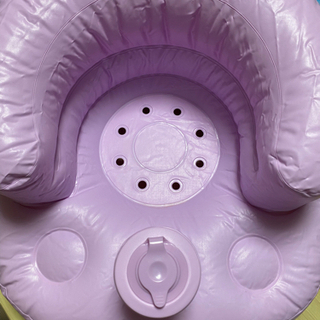 リッチェル ふかふかベビーチェア(パープル)