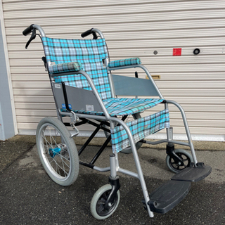軽量　介助式車椅子　片山車椅子製作所　KW-903■中古