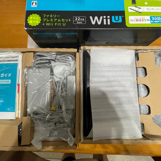 Nintendo Wii U WIIUファミリープレミアムセット+WFITU …の画像