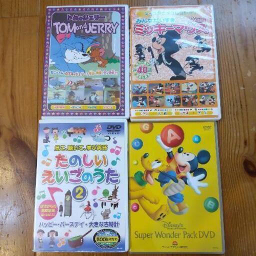 子供向け 知育 ディズニーや英語のDVD
