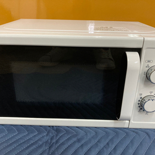 ②ニトリ　電子レンジ　ほぼ未使用　白　美品　2017年製