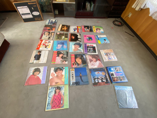 昔のレコードまとめ売り