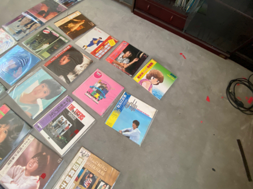 昔のレコードまとめ売り