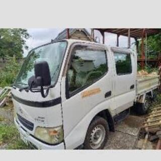トヨタ　ダイナ　4WD  Wキャブ　作業車