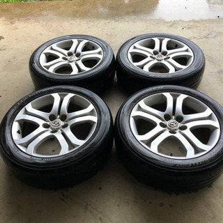 値下げ❗️MPV LY3P 純正18インチ　タイヤホイール