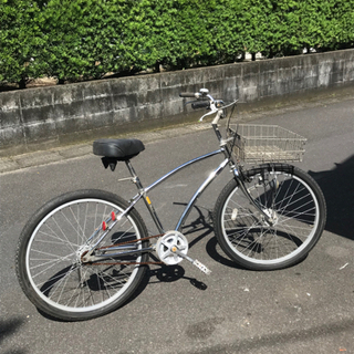お取り引き感謝【メッキフレーム】26インチ・ビーチクルーザー・希少