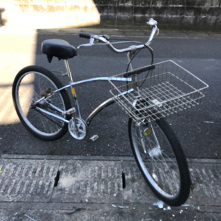お取り引き感謝【メッキフレーム】26インチ・ビーチクルーザー・希少
