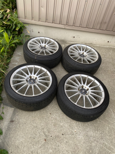 リネアスポーツ　17インチアルミホイール　8J 9J 5穴114.3