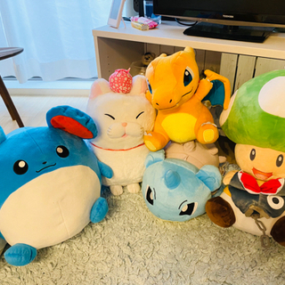 【新品】大きいぬいぐるみセット