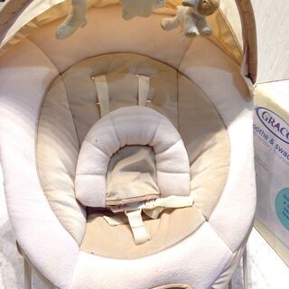 ★4163★GRACO　グレコ　スワドルバウンサー　No.4F01CNE　振動　メロディ　ベビーバウンサー　ベビー用品の画像