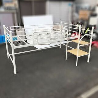 北海道のパイプベッドフレームの中古が安い！激安で譲ります