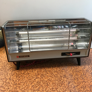 レトロな電気ストーブ