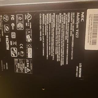 パソコン　NEC　モニター　42型の画像