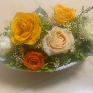 プリザーブドフラワーの画像