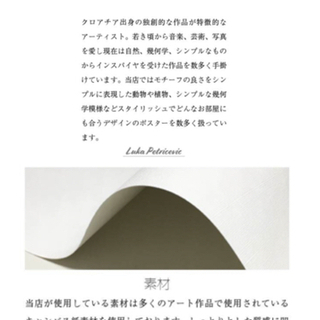 海外デザイナーの人気ポスター 新品未使用の画像