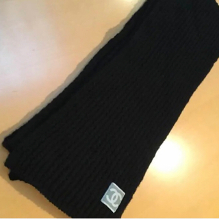 シャネルロングマフラー正規品の画像