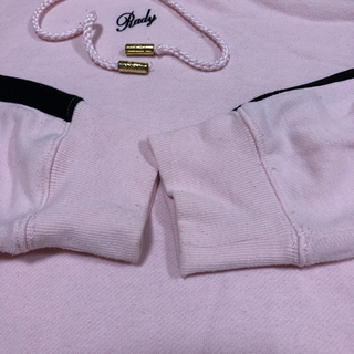 ★rady★サイドラインロゴ刺繍パーカーの画像