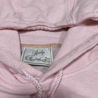 ★rady★サイドラインロゴ刺繍パーカーの画像