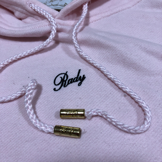 ★rady★サイドラインロゴ刺繍パーカーの画像