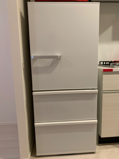 ほぼ新品です！冷蔵庫冷蔵庫 アンティークホワイト AQR-SV27HBK-W [3ドア /右開きタイプ /272L] [冷凍室 50L]